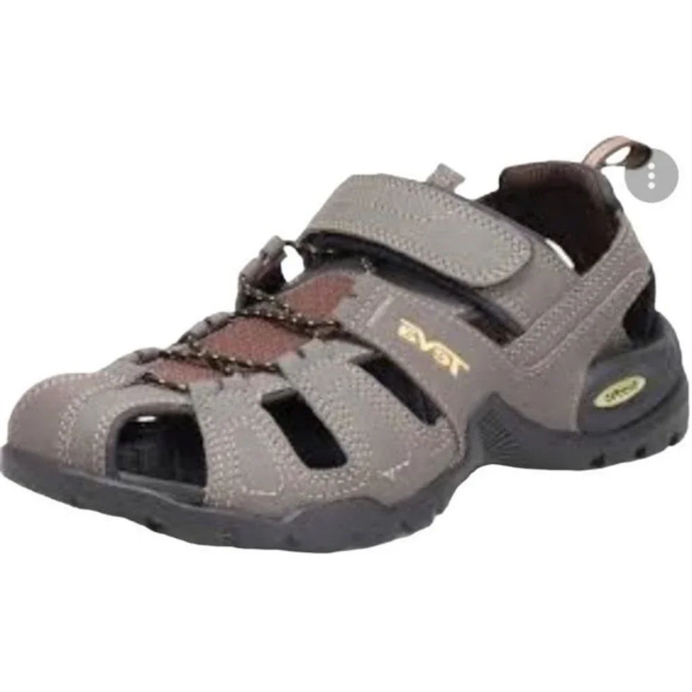 Teva Forebay Outdoor Sandal Men's Size 8 Excellent Condition Gray/Brown